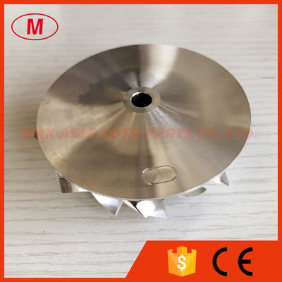 TD05H 20G 49179-43400 52.56/68.01mm 9+0 blades performance high blade milling/aluminum 2618/billet compressor wheel