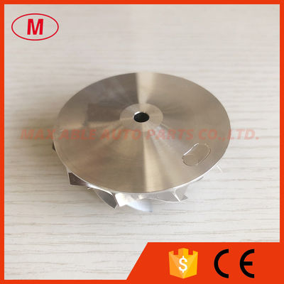 TD04HL 19T 46.02/58.00mm 11+0 blades 49189-X BILLET Turbocharger aluminum 2618/billet compressor wheel cutback:6.0