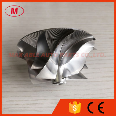 TD05H 18G reverse 50.39/68.01mm 5+5 blades performance high blade height milling/aluminum 2618/billet compressor wheel