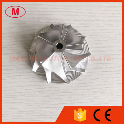 TD07S forward 53.91/78.00mm 5+5 blades high performance turbo milling /aluminum 2618/billet compressor wheel