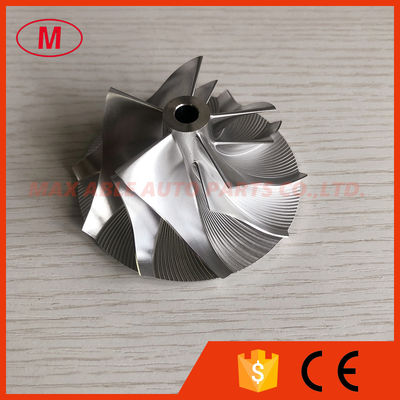 TD07S forward 53.91/78.00mm 5+5 blades high performance turbo milling /aluminum 2618/billet compressor wheel