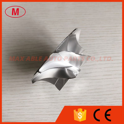 TD07S forward 53.91/78.00mm 5+5 blades high performance turbo milling /aluminum 2618/billet compressor wheel