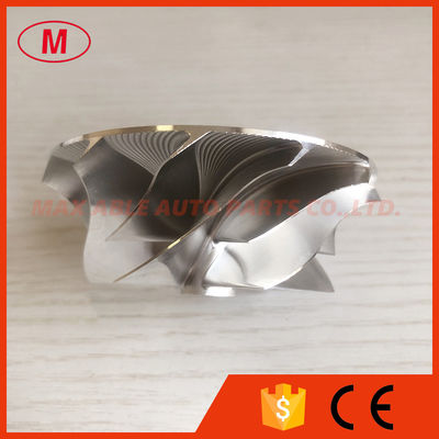 RHF5 reverse 54.00/71.00mm 6+6 blades turbo milling/aluminum 2618/billet compressor wheel