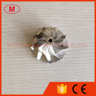 CT10V 38.87/58.01mm 17291-0L040 9+0 blades high performance turbo milling/aluminum 2618/Billet compressor wheel