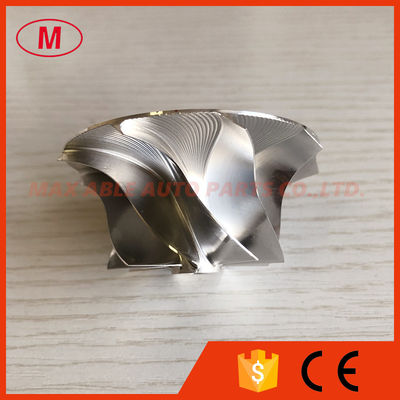 CT10V 38.87/58.01mm 17291-0L040 9+0 blades high performance turbo milling/aluminum 2618/Billet compressor wheel