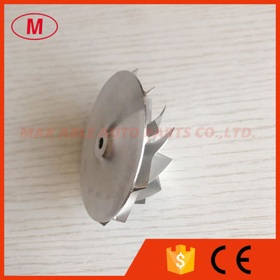K04 45.78/61.98mm 11+0 blades high performance turbo milling/aluminum 2618/billet compressor wheel