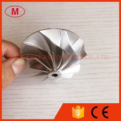 K04 43.40/55.98mm 10+0 blades high performance turbo milling/aluminum 2618/billet compressor wheel
