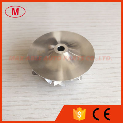 GT15-25 788529-0002 36.35/49.00mm 9+0blades high performance Turbo milling/aluminum 2618/billet compressor wheel