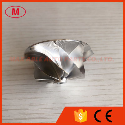 GT15-25 788529-0002 36.35/49.00mm 9+0blades high performance Turbo milling/aluminum 2618/billet compressor wheel