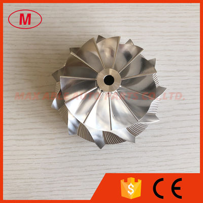 T88-38G 76.00/96.00mm 11+0 blades high Superback turbo milling/aluminum 2618/billet compressor wheel