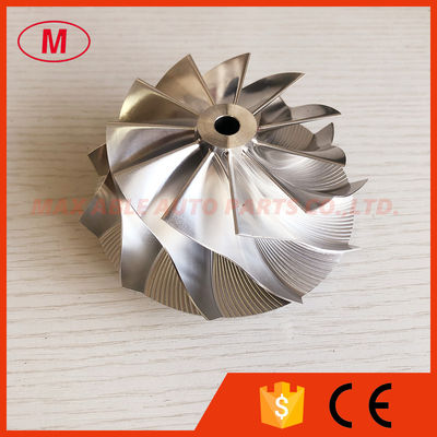 T88-38G 76.00/96.00mm 11+0 blades high Superback turbo milling/aluminum 2618/billet compressor wheel