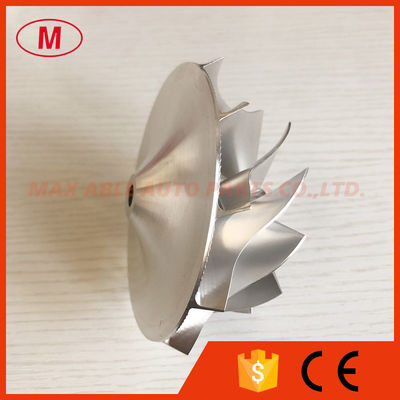 T88-38G 76.00/96.00mm 11+0 blades high Superback turbo milling/aluminum 2618/billet compressor wheel