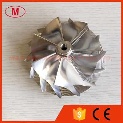 GTA4510  85.00/110.00mm 7+7 blades high performance turbocharger milling/aluminum 2618/billet compressor wheel