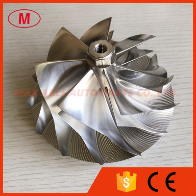 GTA4510  85.00/110.00mm 7+7 blades high performance turbocharger milling/aluminum 2618/billet compressor wheel