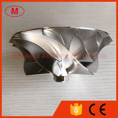 GTA4510  85.00/110.00mm 7+7 blades high performance turbocharger milling/aluminum 2618/billet compressor wheel