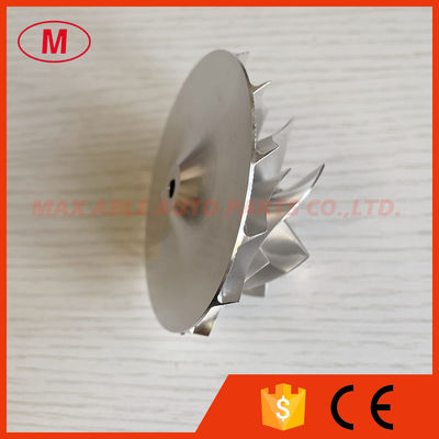 GT15-25 50.33/70.98mm 7+7blades turbocharger milling/aluminum 2618/billet compressor wheel