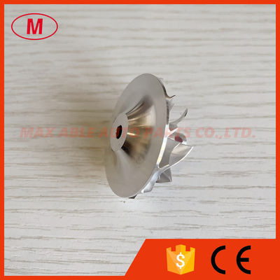GT12 26.85/38.40mm 6+6blades high performance Turbo milling/aluminum 2618/billet compressor wheel