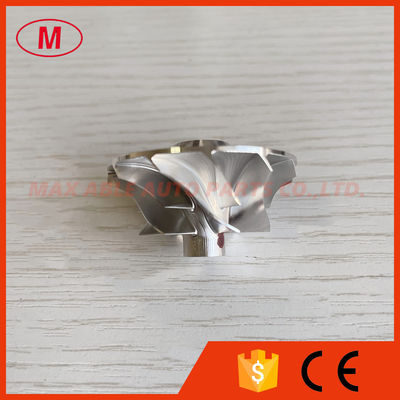 GT12 26.85/38.40mm 6+6blades high performance Turbo milling/aluminum 2618/billet compressor wheel