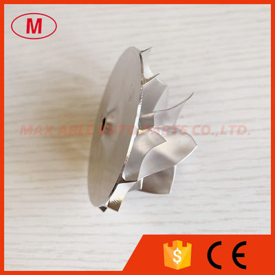 GT15-25 6+6 blades 41.52/56.02mm 701374-0001/701374-0006 performance point milling air curve billet compressor wheel