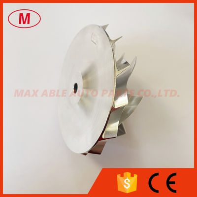 GT3584 7+7 blades 59.08/76.13mm turbocharger milling/aluminum 2618/billet compressor wheel for racing