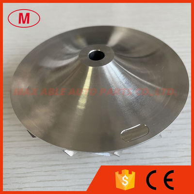 TD08L 67.53/92.00mm 7+7blades turbo aluminum 2618/milling/billet compressor wheel for 14201-00Z2C 49134-01810