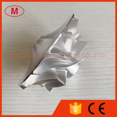 TD08L 67.53/92.00mm 7+7blades turbo aluminum 2618/milling/billet compressor wheel for 14201-00Z2C 49134-01810