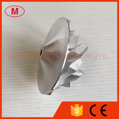 TD08L 67.53/92.00mm 7+7blades turbo aluminum 2618/milling/billet compressor wheel for 14201-00Z2C 49134-01810