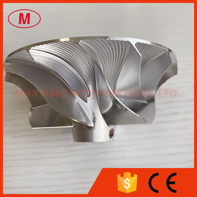 TD08L 67.53/92.00mm 7+7blades turbo aluminum 2618/milling/billet compressor wheel for 14201-00Z2C 49134-01810