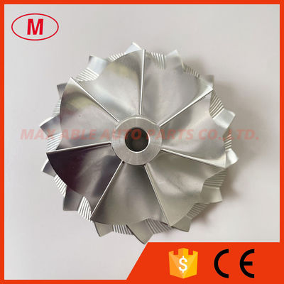 S400 78.23/106.20mm 7+7 blades Turbo milling/aluminum 2618/billet compressor wheel