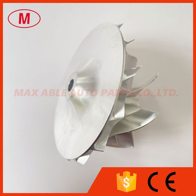 S400 78.23/106.20mm 7+7 blades Turbo milling/aluminum 2618/billet compressor wheel