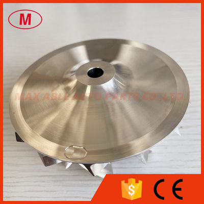 S300 316538 64.49/88.55mm 7+7 blades turbocharger milling/aluminum 2618/billet compressor wheel for 318974/316536