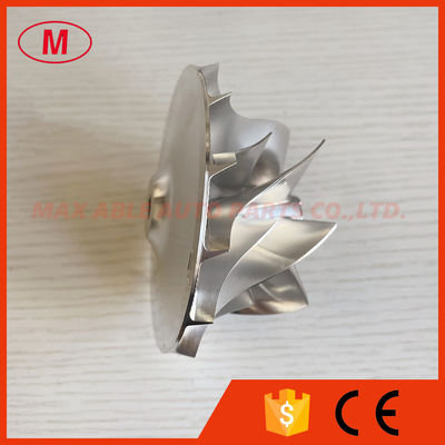 S300 316538 64.49/88.55mm 7+7 blades turbocharger milling/aluminum 2618/billet compressor wheel for 318974/316536