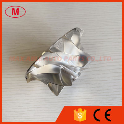 S300 316538 64.49/88.55mm 7+7 blades turbocharger milling/aluminum 2618/billet compressor wheel for 318974/316536