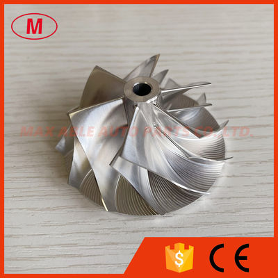 CT26 47.10/60.13mm 6+6 blades high performane Turbo aluminum 2618/milling/Billet compressor wheel