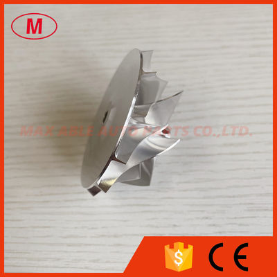 CT26 47.10/60.13mm 6+6 blades high performane Turbo aluminum 2618/milling/Billet compressor wheel