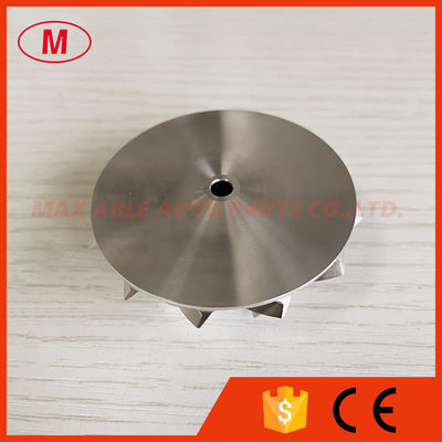 RHF3 reverse 38.00/52.00mm 6+6 blades high performance turbocharger milling/aluminum 2618/billet compressor wheel
