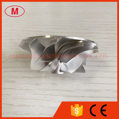 RHF3 reverse 38.00/52.00mm 6+6 blades high performance turbocharger milling/aluminum 2618/billet compressor wheel