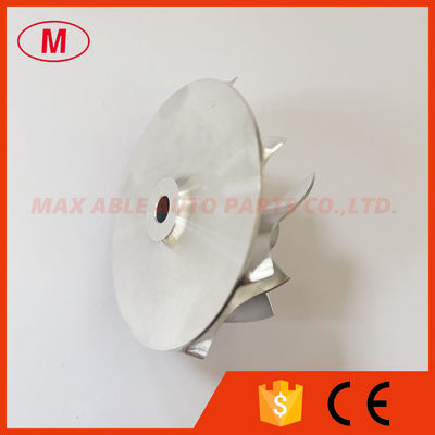 GT15-25 39.86/50.96mm 4+4blades turbo milling/aluminum 2618/billet compressor wheel