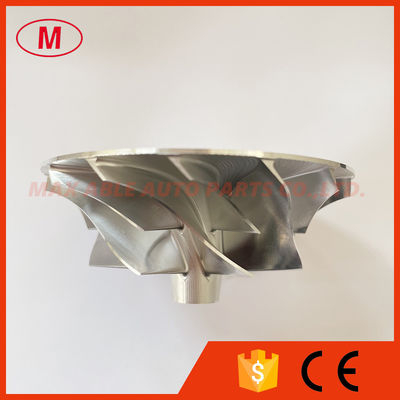 GT15-25 50.30/72.60mm 7+7 Blades turbo aluminum 2618/Milling/billet compressor wheel for AUDI RS3