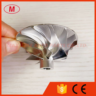 S200 41.41/63.60mm 7+7 blades turbo milling/aluminum 2618/billet compressor wheel for 1258-970-0001