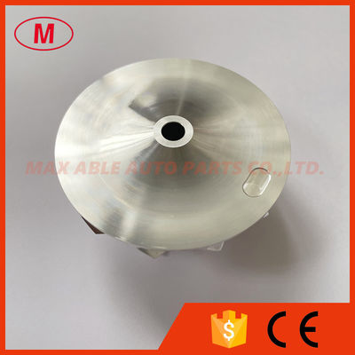 T3 51.00/65.50mm 6+6 blades Turbo Aluminum 2618/milling/billet compressor wheel