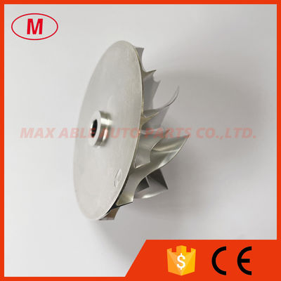 67.00/90.00mm forward 7+7 Blades turbo aluminum 2618/milling/Billet compressor wheel ​