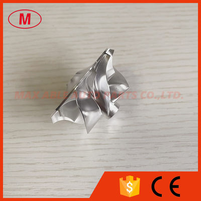 RHF5 reverse 37.18/47.95mm 6+6blades high performance turbo milling/aluminum 2618/billet compressor wheel for 06K145713J