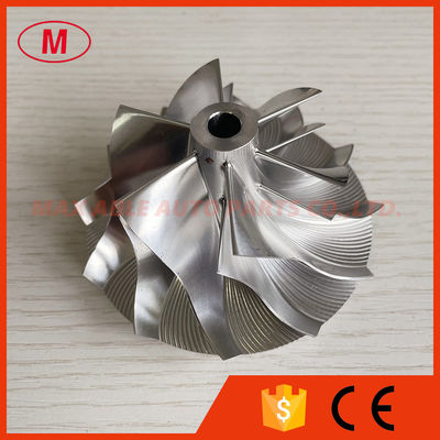 S300 173296 63.00/88.48 mm 6+6blades turbo milling/aluminum 2618/billet compressor wheel for 177283(S300SX3-63) racing