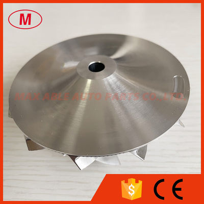 S300 173296 63.00/88.48 mm 6+6blades turbo milling/aluminum 2618/billet compressor wheel for 177283(S300SX3-63) racing