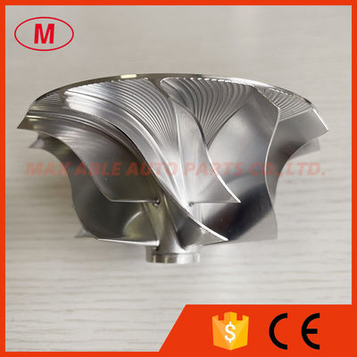 S300 173296 63.00/88.48 mm 6+6blades turbo milling/aluminum 2618/billet compressor wheel for 177283(S300SX3-63) racing