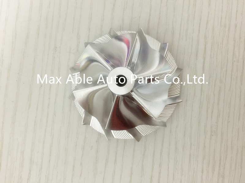 GT15-25 44.5X60.01mm 720915-0004/737692-0002 6+6 blades billet turbocharger compressor whe