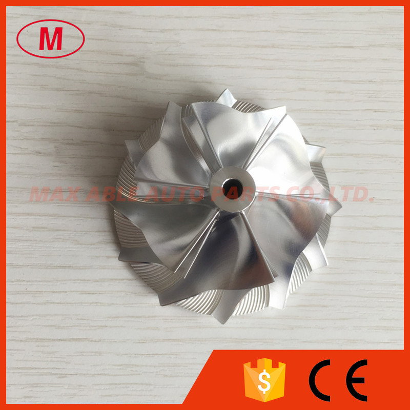 TD04HL 49.10/65.00mm 6+6 blades reverse high performance Turbo Billet compressor wheel