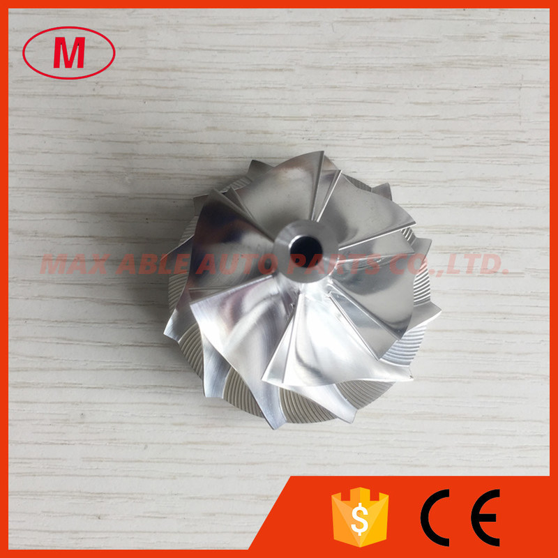 RHV5 40.65/52.51mm 6+6 blades performance turbo aluminum 2618/Billet compressor wheel