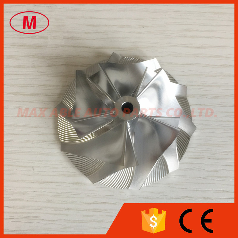 TD04HL 5+5blades reverse 48.30mm/68.00mm high performance turbocharger milling/aluminum 2618/billet compressor wheel
